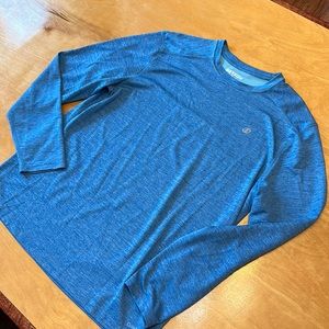 Men’s blue cool play long sleeve shirt